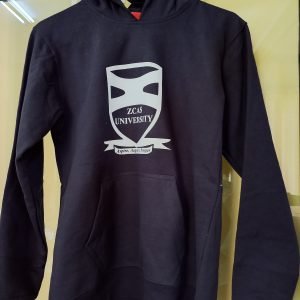 Blue Hoodie (White Logo)