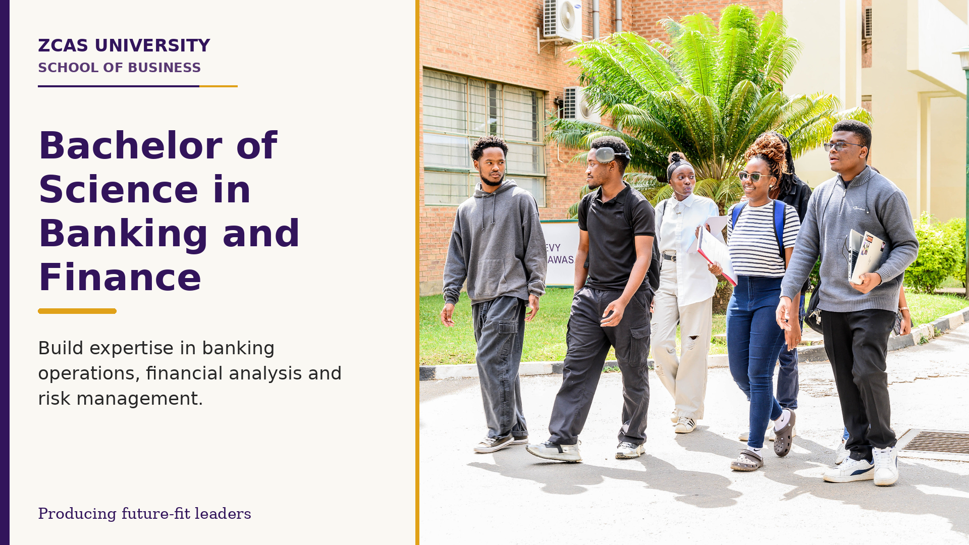 Bachelor of Science Banking and Finance