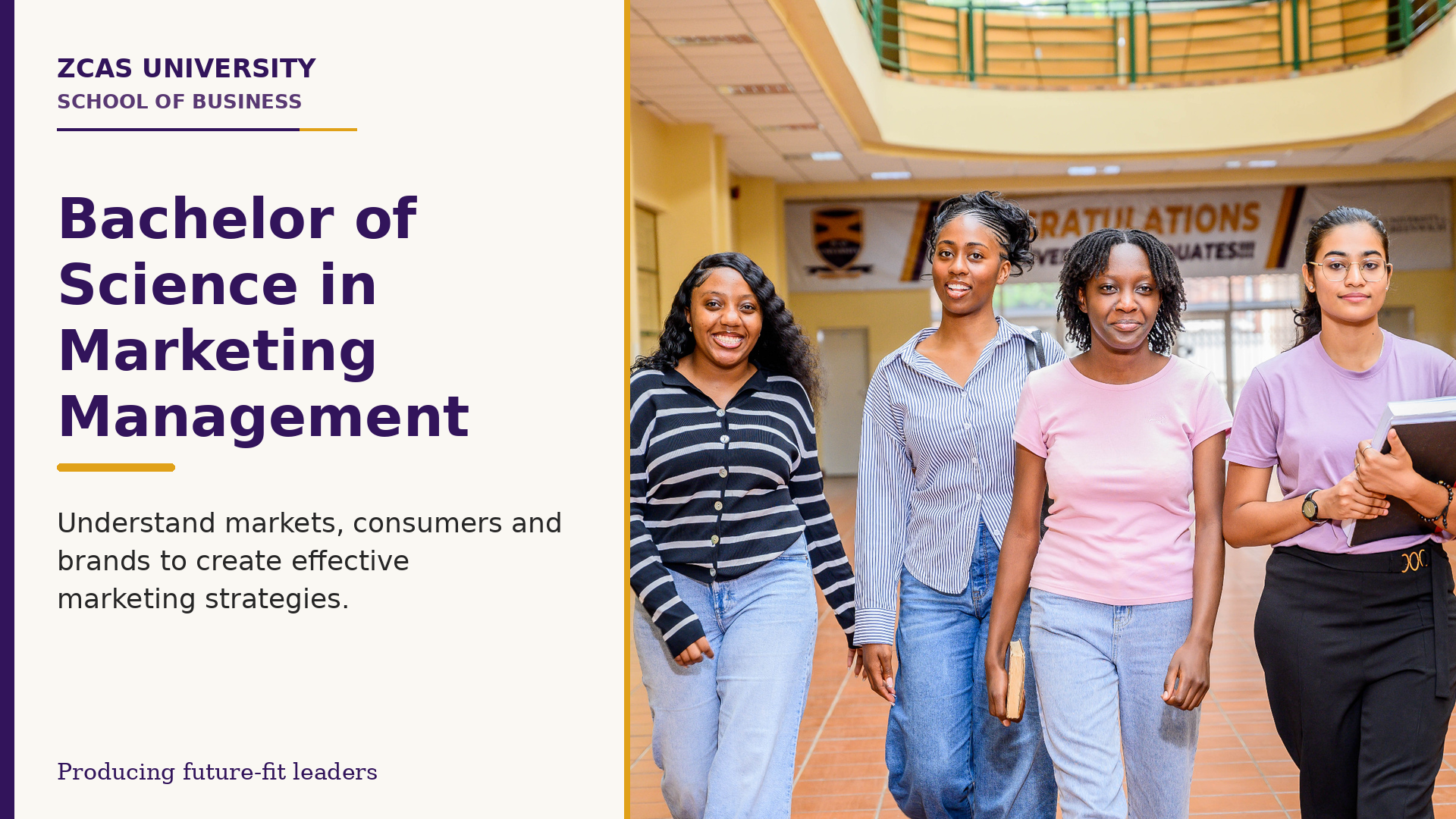 Bachelor of Science in Marketing Management