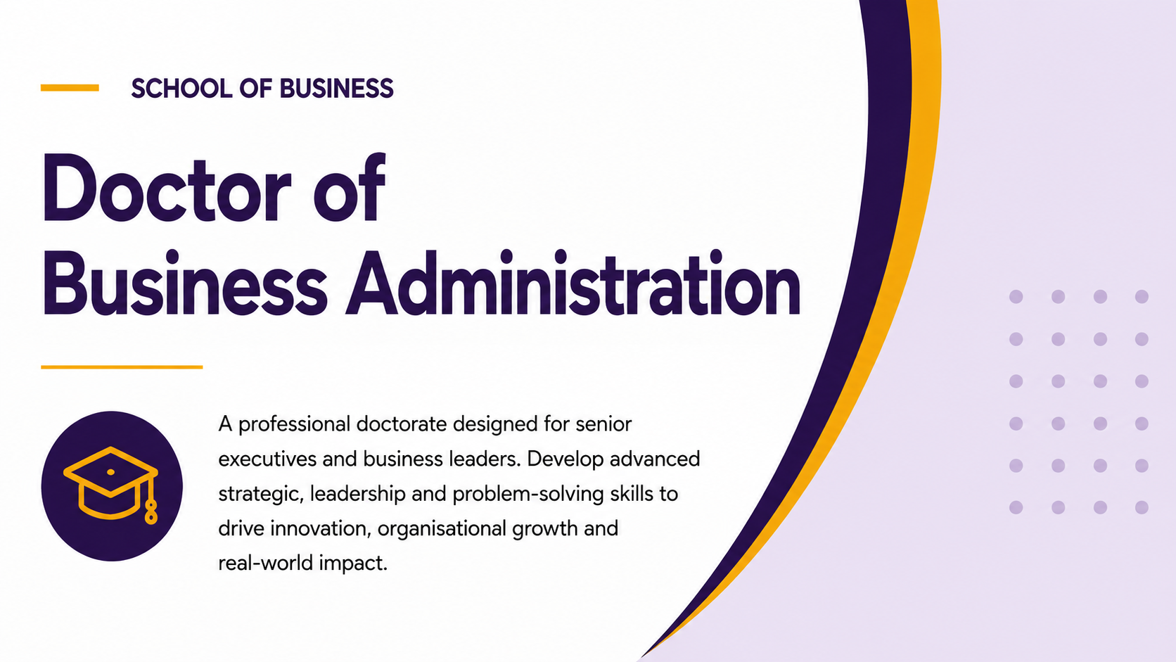 Doctor of Business Administration